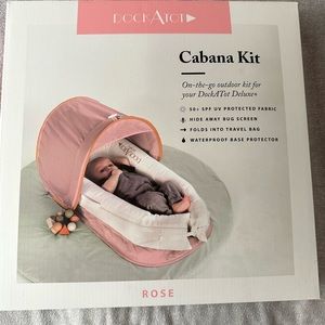 Dockatot cabana kit rose color
